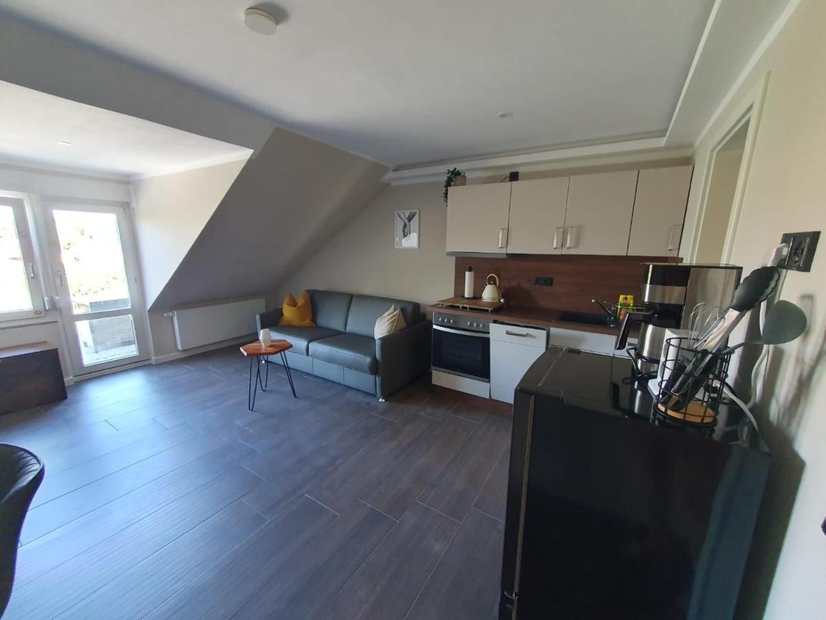 Neumuehler Hof- Ferienwohnung "Benjamin" Mit Grosser Privater Dachterasse Und Guter Anbindung In Die City Schwerin  Bagian luar foto