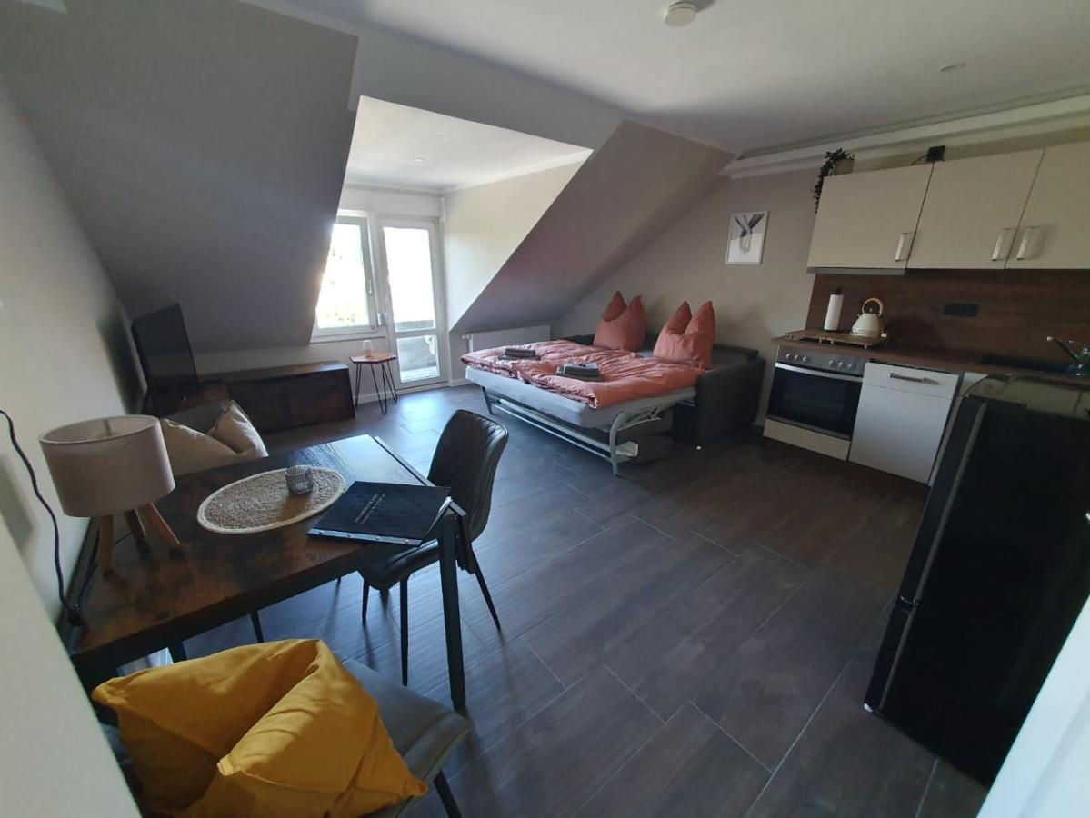Neumuehler Hof- Ferienwohnung "Benjamin" Mit Grosser Privater Dachterasse Und Guter Anbindung In Die City Schwerin  Bagian luar foto